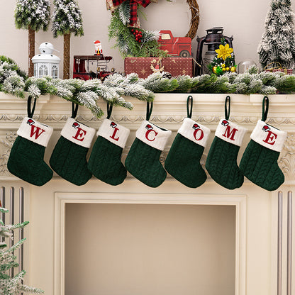 Personalized Initial Christmas Stocking