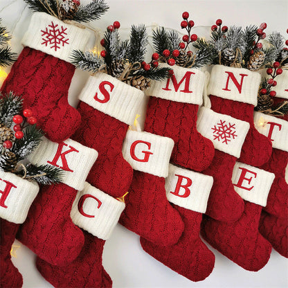 Personalized Initial Christmas Stocking