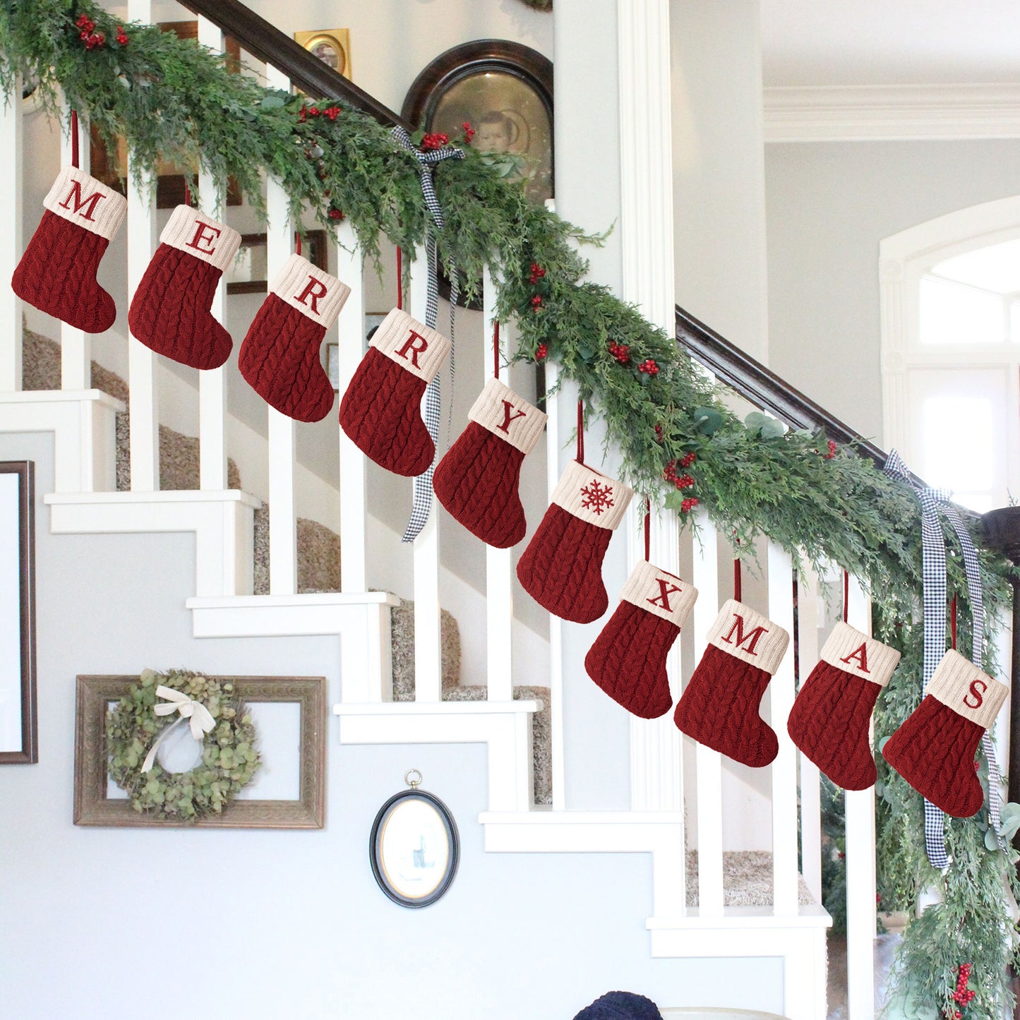 Personalized Initial Christmas Stocking