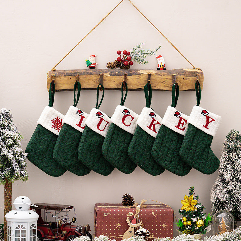 Personalized Initial Christmas Stocking