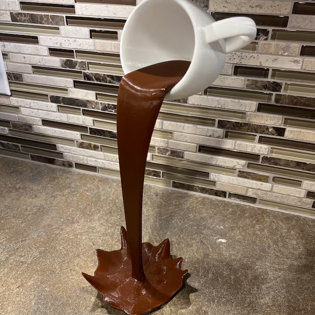 3D Printed Floating Coffee Cup