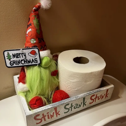 Christmas Grinch Paper Towel Box