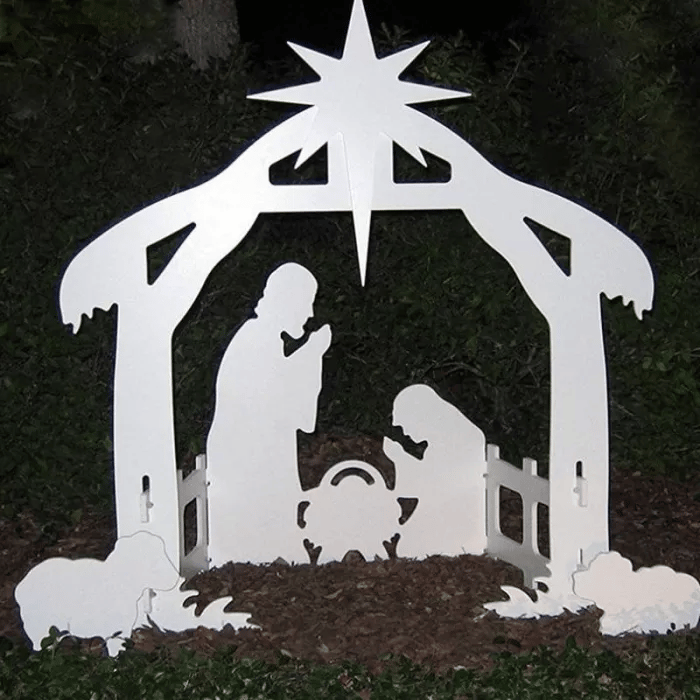 🔥LAST DAY 50% OFF 🔥Jesus Nativity Scene Sign（Buy 2 Free Shipping）