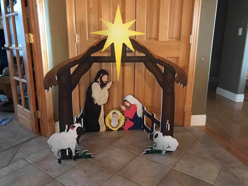 🔥LAST DAY 50% OFF 🔥Jesus Nativity Scene Sign（Buy 2 Free Shipping）