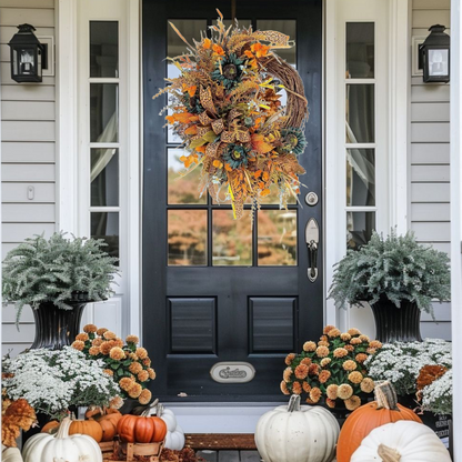 🔥Farmhouse  Leopard Wreath