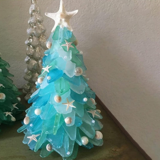 🔥Last Day 50% OFF - 🎄2024 Sea Glass Christmas Tree