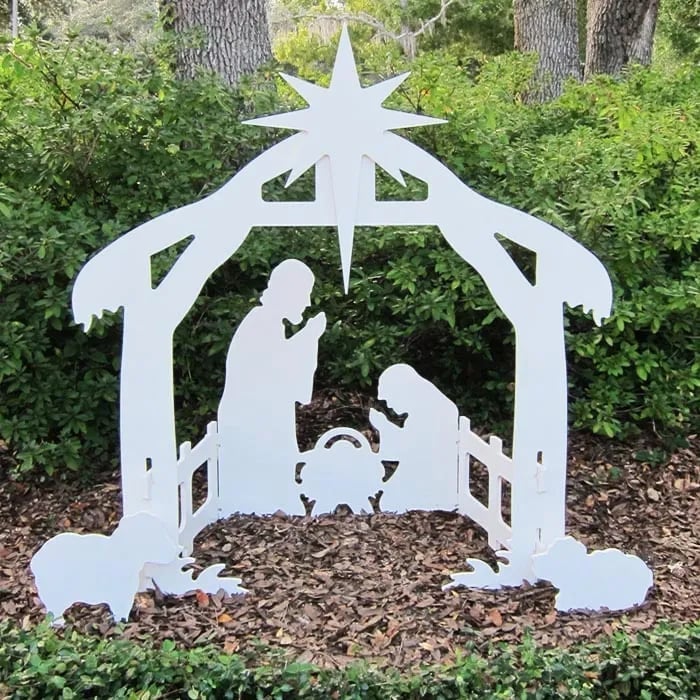 🔥LAST DAY 50% OFF 🔥Jesus Nativity Scene Sign（Buy 2 Free Shipping）