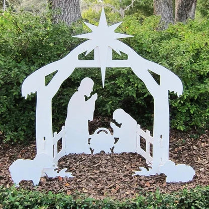 🔥LAST DAY 50% OFF 🔥Jesus Nativity Scene Sign（Buy 2 Free Shipping）