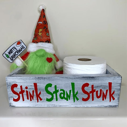 Christmas Grinch Paper Towel Box